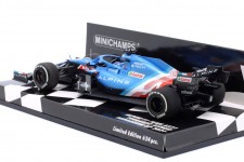 ALPINE A521 4th GP Hungria 2021 Fernando Alonso - Minichamps Escala 1:43 (417211214)