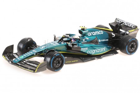 ASTON MARTIN AMR22 GP Monaco 2022 Sebastian Vettel - Minichamps Scale 1:18 (117220305)