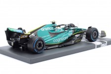 ASTON MARTIN AMR22 GP Monaco 2022 Sebastian Vettel - Minichamps Scale 1:18 (117220305)