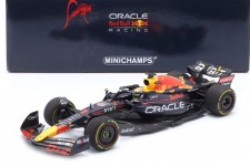 RED BULL RB18 Campeon del Mundo Ganador GP Mexico 2022 M. Verstappen - Minichamps Escala 1:18 (110222001)