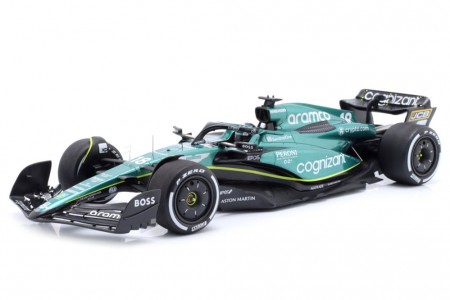 ASTON MARTIN AMR23 GP Bahrain 2023 Lance Stroll - Spark Scale 1:18 (18s891)