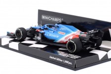 ALPINE A521 3rd GP Qatar 2021 Fernando Alonso - Minichamps Escala 1:43 (417212114)