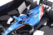 ALPINE A521 3rd GP Qatar 2021 Fernando Alonso - Minichamps Escala 1:43 (417212114)