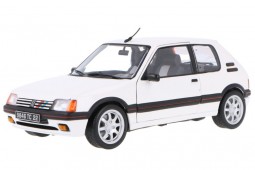 PEUGEOT 205 GTi 1.9 1989 White - Norev Escala 1:18 (184842)