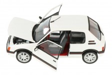 PEUGEOT 205 GTi 1.9 1989 White - Norev Escala 1:18 (184842)