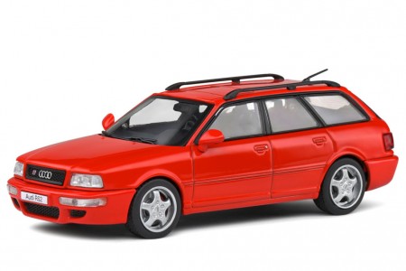 AUDI A4 RS2 Avant SW 1995 Red - Solido Scale 1:43 (S4310102)