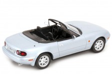 MAZDA MX-5 Roadster 1989 Silver - Norev Scale 1:18 (188023)