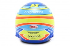CASCO BELL Fernando Alonso Aston Martin 2024 - Bell Escala 1:2 (4100308)