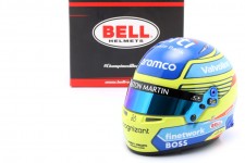 CASCO BELL Fernando Alonso Aston Martin 2024 - Bell Escala 1:2 (4100308)