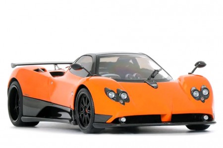 PAGANI Zonda F 2005 St. Tropez Orange - Almost Real Escala 1:18 (ALM854901)