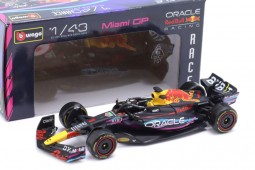 RED BULL RB19 Campeon del Mundo Ganador GP Miami 2023 M. Verstappen - Bburago Escala 1:43 (38082VM)