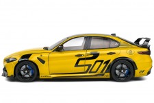 ALFA ROMEO Giulia GTA Nagemaakt 2022 Yellow - Solido Escala 1:18 (S1806905)