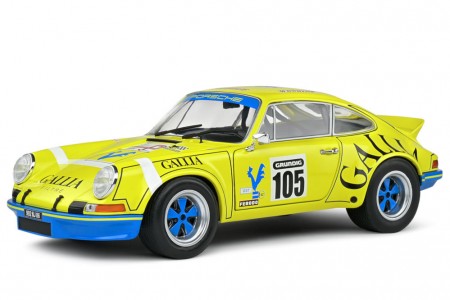 PORSCHE 911 Carrera RSR Tour de France 1973 Lafosse / Angoulet - Solido Scale 1:18 (S1801118)