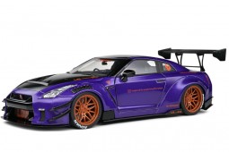 NISSAN GT-R (R35) Liberty Walk Body Kit 2.0 2022 Purple - Solido Scale 1:18 (S1805812)