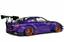 NISSAN GT-R (R35) Liberty Walk Body Kit 2.0 2022 Purple - Solido Escala 1:18 (S1805812)