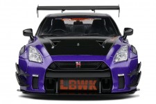 NISSAN GT-R (R35) Liberty Walk Body Kit 2.0 2022 Purple - Solido Escala 1:18 (S1805812)