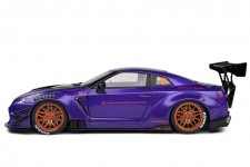 NISSAN GT-R (R35) Liberty Walk Body Kit 2.0 2022 Purple - Solido Escala 1:18 (S1805812)