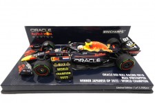 RED BULL RB18 Campeon del Mundo Ganador GP Japon 2022 M. Verstappen - Minichamps Escala 1:43 (410221801)