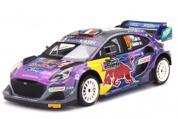 FORD PUMA Ganador Rally Monte Carlo 2022 S. Loeb / I. Galmiche - Top Speed Escala 1:18 (TS0468)