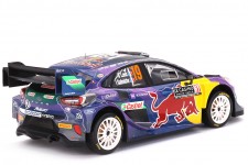 FORD PUMA Ganador Rally Monte Carlo 2022 S. Loeb / I. Galmiche - Top Speed Escala 1:18 (TS0468)