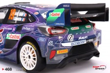 FORD PUMA Winner Rally Monte Carlo 2022 S. Loeb / I. Galmiche - Top Speed Scale 1:18 (TS0468)