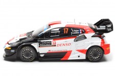 TOYOTA GR Yaris Winner Rally Monte Carlo 2023 Ogier / Landais - Ixo Scale 1:18 (18RMC152A)