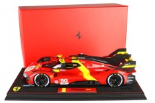 FERRARI 499P Hypercar 2022 - With Showcase - BBR Scale 1:18 (P18226-V)