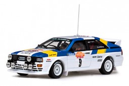 AUDI Quattro Ganador Rally San Remo 1982 S. Blomqvist / B. Cederberg - Rally By Vitesse Escala 1:43 (42065)
