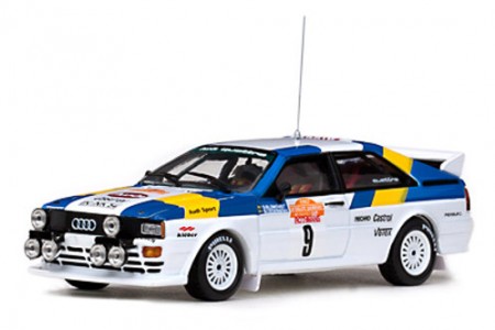 AUDI Quattro Ganador Rally San Remo 1982 S. Blomqvist / B. Cederberg - Rally By Vitesse Escala 1:43 (42065)