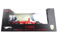FERRARI F2002 150th Victory GP Canada 2002 Michael Schumacher - Hotwheels Elite Escala 1:43 (N5603)