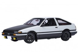 TOYOTA Sprinter Trueno (AE86) Project D Final Version 1980 White / Black - AutoArt Scale 1:18 (78786)