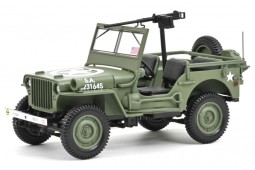 JEEP Willys Army D-Day 1944 Green - Norev Escala 1:18 (189016)