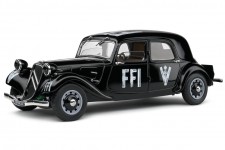 CITROEN Traction 7 FFI 1944 Black - Solido Scale 1:18 (S1800908)