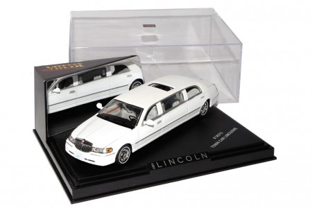 LINCOLN Town Car Limousine 2000 White - Vitesse Escala 1:43 (36312)