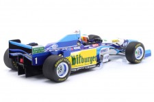 BENETTON B195 Camepon del Mundo Ganador GP Spa-Francorchamps 1995 M. Schumacher - Minichamps Escala 1:18 (510952901)