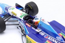 BENETTON B195 Camepon del Mundo Ganador GP Spa-Francorchamps 1995 M. Schumacher - Minichamps Escala 1:18 (510952901)