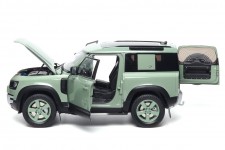 LAND ROVER Defender 90 75th Limited Edition 2023 Green - Almost Real Escala 1:18 (ALM810711)