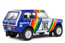 LADA Niva Rally Paris-Dakar 1982 Jobouille / Sardou - Solido Escala 1:18 (S1807305)