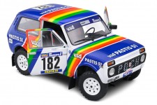 LADA Niva Rally Paris-Dakar 1982 Jobouille / Sardou - Solido Escala 1:18 (S1807305)