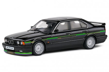 BMW Alpina B10 (E34) 1994 Black - Solido Escala 1:43 (S4310406)