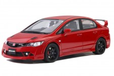 HONDA Civic Mugen RR (FD2) 2008 Milano Red - OttoMobile Escala 1:18 (OT1019)