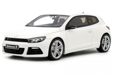 VOLKSWAGEN Scirocco 3 R Phase I 2008 Candy White - OttoMobile Scale 1:18 (OT1090)
