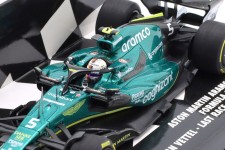 ASTON MARTIN AMR22 Last Race Abu Dhabi 2022 S. Vettel - Minichamps Scale 1:43 (417222205)