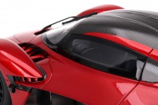 ASTON MARTIN Valkyrie 2021 Red - Top Speed Escala 1:18 (TS0539)