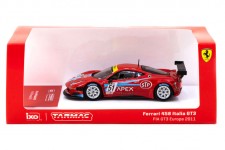 FERRARI 458 Italia GT3 2021 Pierguidi / Ledogar / Nielsen - Tarmac Works Escala 1:64 (T64-073-11FGE51)