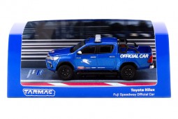 TOYOTA Hilux Fuij Speedway Official Car 2019 Blue - Tarmac Works Escala 1:64 (T64-041-FUJI)