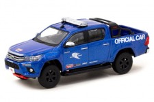 TOYOTA Hilux Fuij Speedway Official Car 2019 Blue - Tarmac Works Escala 1:64 (T64-041-FUJI)