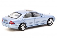 MERCEDES-Benz S-Class (W220) 1998 Horizon Blue Metallic - Tarmac Works Scale 1:64 (T64G-072-BL)