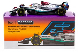 MERCEDES-AMG W13 GP Miami 2022 George Russell - Tarmac Works Escala 1:64 (T64G-F044-GR2)
