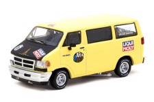 DODGE Van 1996 Yellow - Tarmac Works Escala 1:64 (T64G-TL032-YL)